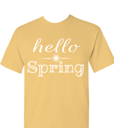 Hello Spring design idea
